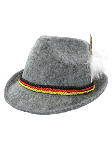 Oktoberfest German Hat With Feather Perfect Accessory For Oktoberfest