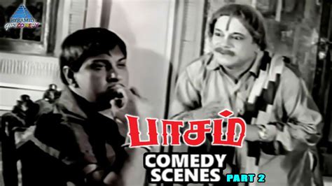 Paasam Tamil Movie Comedy Scenes Part 2 Mgr Saroja Devi Mr