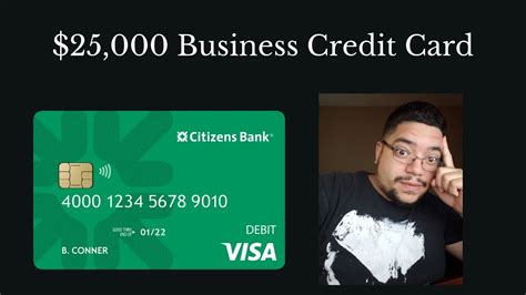 Citizens Bank Credit Card $25,000 Soft Credit Check - YouTube gambar png