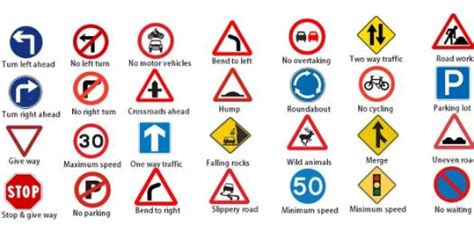 What Does Each Road Sign Color Mean The Meaning Of Color