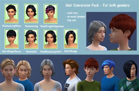 Mod The Sims Gender Conversion By Oepu • Sims 4 Downloads