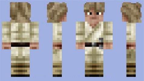 Luke Skywalker Minecraft Skins Micdoodle8