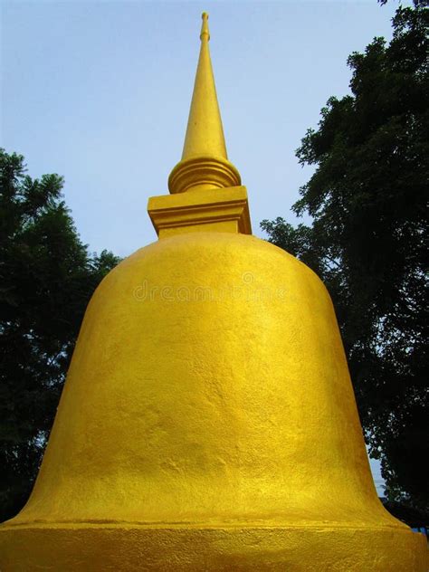 Beautiful Pagoda In Thailand Spectacular Golden Pagodas Stock Image
