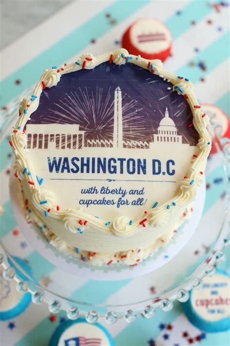 Washington D.C Cake | Edible image cake, Dc cake, Cake