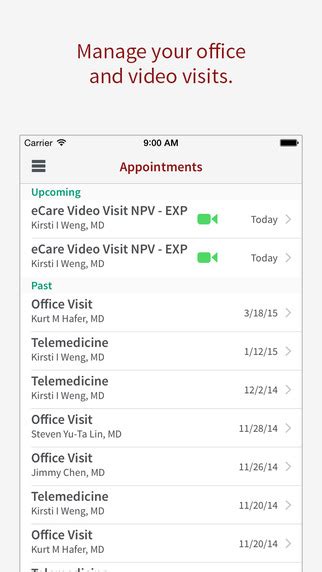 Free website to help you find the health apps that suit you. Stanford MyHealth app lets patients do virtual doctor ...