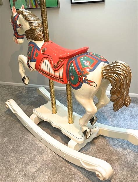 Sands Woodcarvers Carousel Rocking Horse Carousel And Rocking Horses