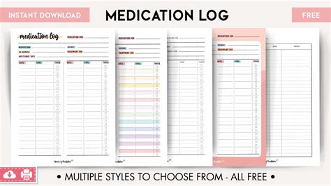 Medication Chart Template