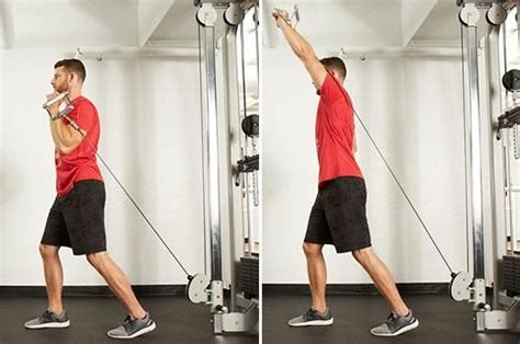 The shoulder muscles consist of the deltoids and the rotator cuff group. 7. Split-Stance Single-Arm Shoulder Press | Itens de madeira