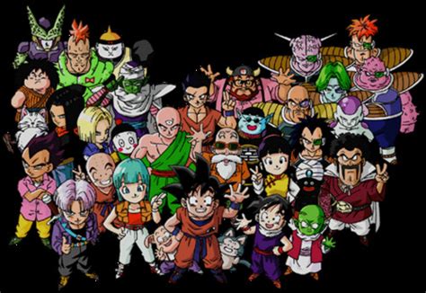 Dragon Ball Z Images Dragon Ball Z Characters Group