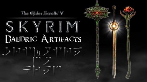 Daedric Artifacts The Elder Scrolls Skyrim Skyrim Elder Scrolls