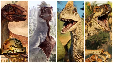 The Raptors Of Jurassic World Evolution 2 4k Youtube