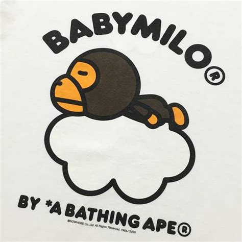 Bape Bape A Bathing Ape Baby Milo Bapesta Logo T Shirt Grailed