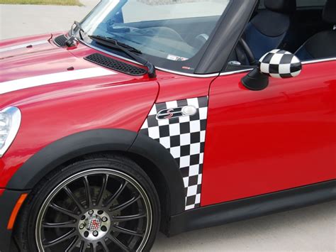 02 06 Mini Cooper Checkmate Decals Rocky Mountain Graphics