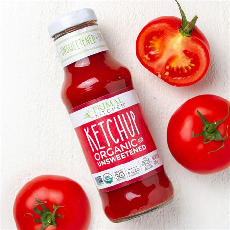 Get full nutrition facts for other primal kitchen products and all your other favorite brands. Organic Unsweetened Ketchup | Primal Kitchen