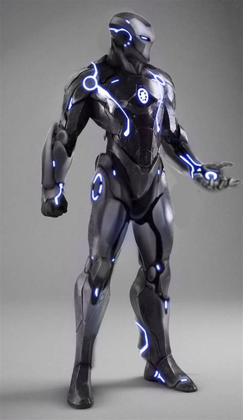 Stealth Iron Man Concept By Aztlann Comic Book Characters Comic