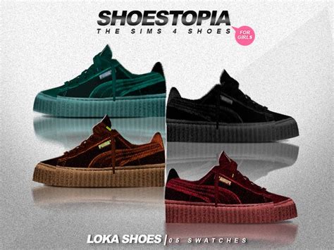 Shoestopia — Loka Shoes Download In 2020 Sims 4 Cc