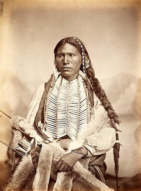 A Kiowa Man 1867 Photo By William S Soule Native American Peoples