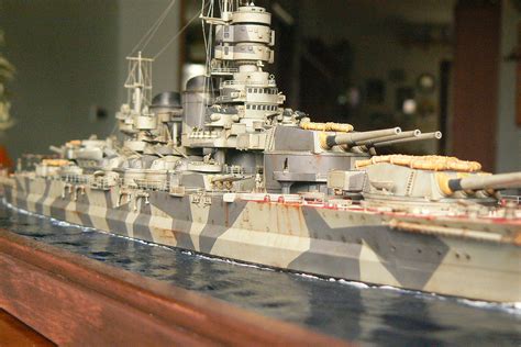 Rn Roma Italian Navy Battleship 1943 Plastic Model Military Ship