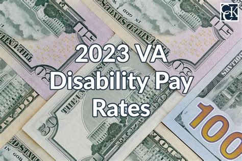 2023 Veterans Disability Compensation Rates Cola Increases