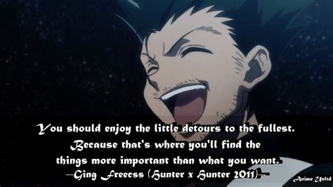 This quote is incredibly beautifully worded, and clearly describes killua's eagerness as well as though ging freecss is universally despised for being such a terrible father, he coincidentally. Living The Fantasy Life