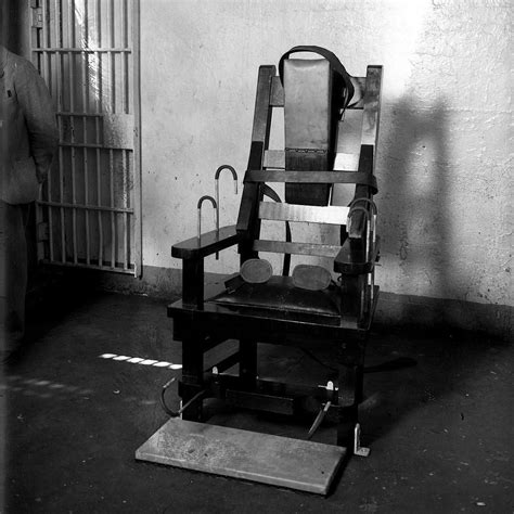Vintage Tribune On Instagram The Electric Chair Is Installed At Cook