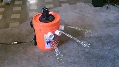 Homemade Air Conditioner DIY - The "5 Gallon Bucket" Air Cooler! DIY- can be solar powered!