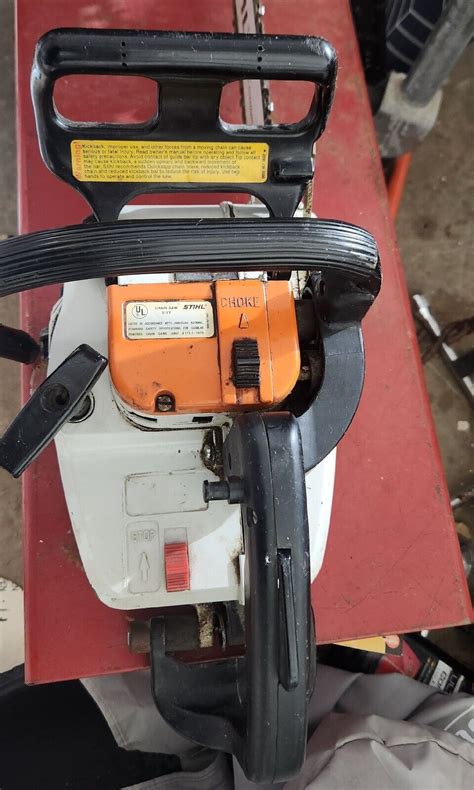 Used Stihl 011 Avt 311y 16 Inch Chainsaw No Comprrssion For Parts Or