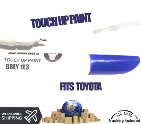 Grey 1e3 New Touch Up Paint Pen For Toyota Models Color Code 1e3 Ebay