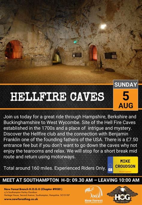 Hell Fire Caves New Forest Chapter 9081