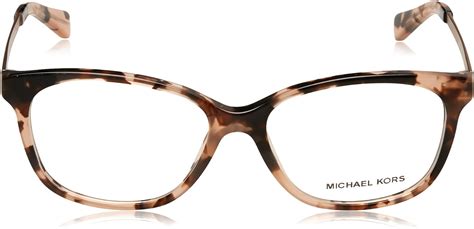 michael kors eyeglasses mk4035 ambrosine 3205 pink tortoise 53 15 135 clothing