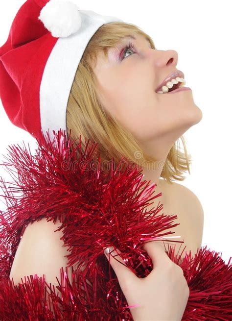 Christmas Girl Stock Image Image Of People Face Lady 27659995