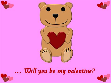 241will You Be My Valentine Bear By Dentekenaer On Deviantart