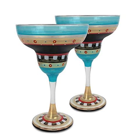 Top 20 Best Hand Painted Margarita Glasses Of 2022 Reviews Findthisbest
