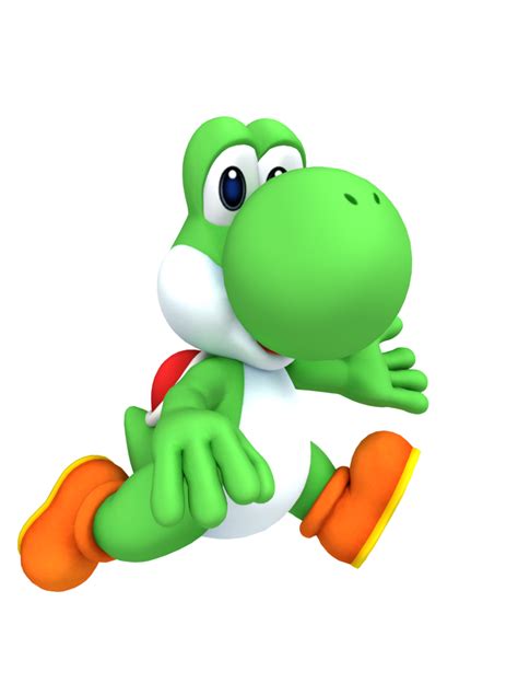 Yoshi Run And Wave By Nintega Dario On Deviantart