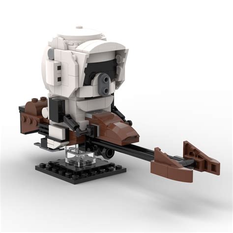 Custom Lego Star Wars Scout Trooper Brickheadz Return Of The Jedi