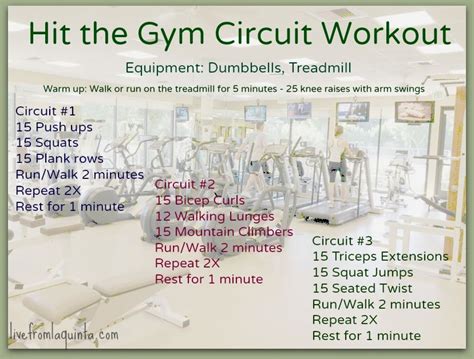 Fitness Friday Hit The Gym For A Circuit Workout Circuit Workout