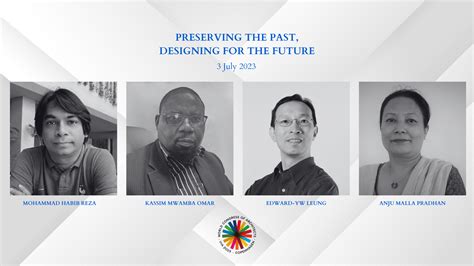 Preserving the Past, Designing for the Future - International Union of