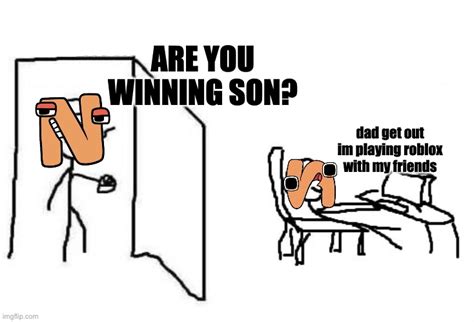 are you winning son meme template
