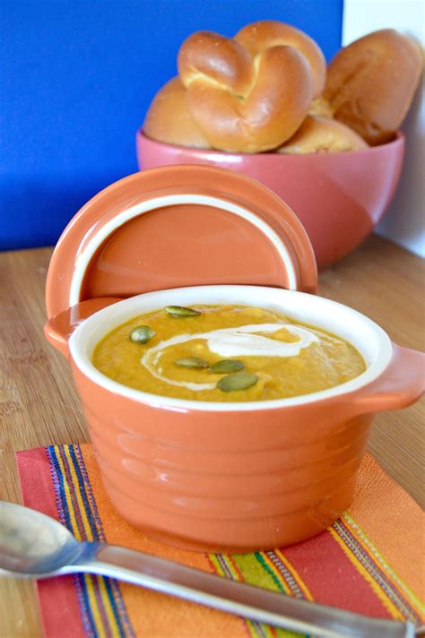 Ginger Sweet Potato Carrot Soup West Via Midwest