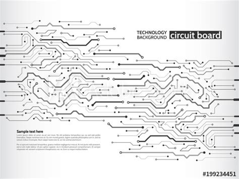 Circuit Board Vector At Getdrawings Free Download