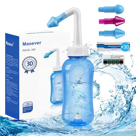 Buy Maoever Neti Pot Sinus Rinse Bottle Nose Wash Cleaner Pressure