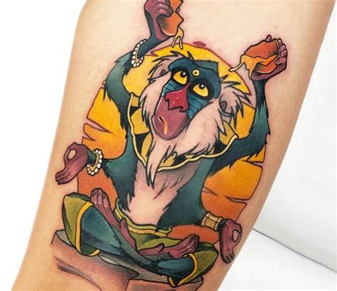Lion King Rafiki Tattoo