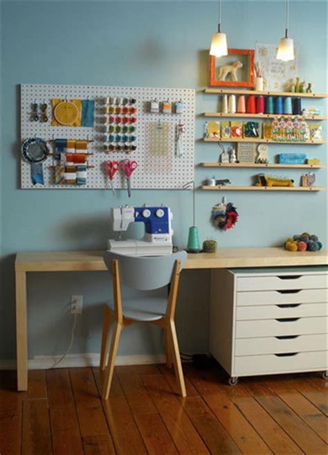 50 Most Popular Small Craft And Sewing Room Design Ideas In 2019 22