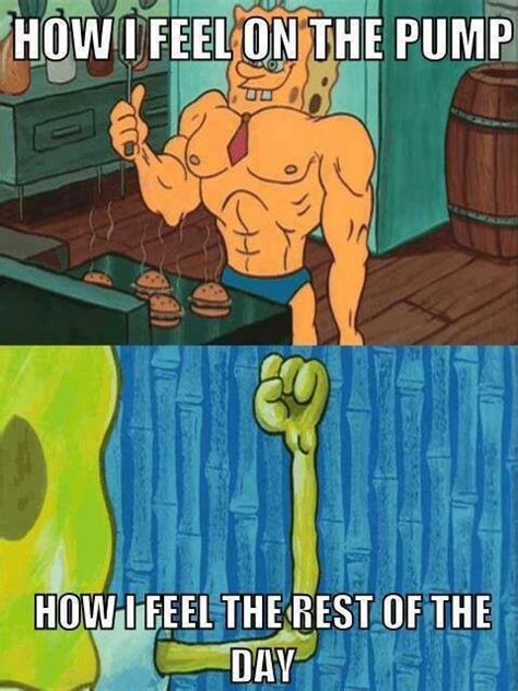 Spongebob Workout Humor Bodybuilding Humor Fitness Motivation Pictures