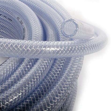 Clear Braided Reinforced Hose Per Metre Pirates Cave Chandlery