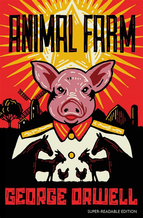 Animal Farm The Dystopian Classic Reimagined With Cover Art By Shepard