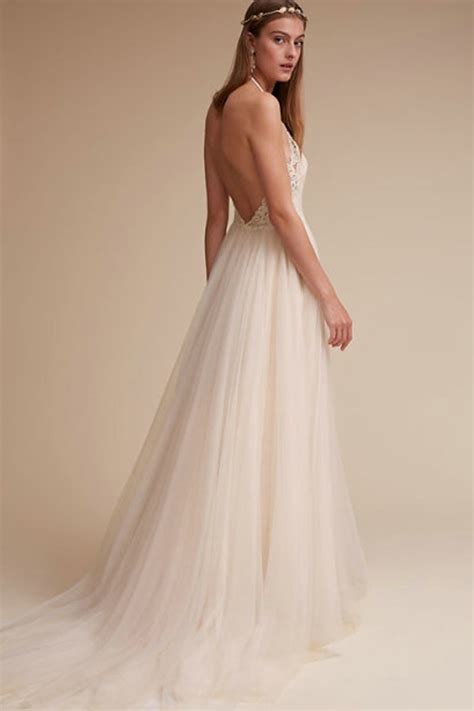 High quality vintage lace wedding dress 2015 halter neck. Open Back Wedding Dress,Halter Neckline Lace Bridal Dress ...