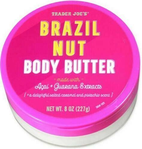 trader joe 27s brazil nut body butter 8oz for sale online ebay