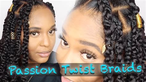 Passion Braids Hair Tutorial How To Do Water Wave Braids Youtube