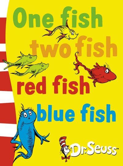 Dr Seuss Board Books One Fish Two Fish Red Fish Blue Fish Dr